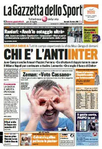 La Gazzetta dello Sport  del 28.10.09 