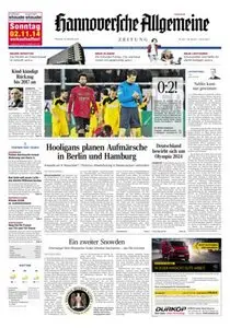 Hannoversche Allgemeine Zeitung - 29.10.2014