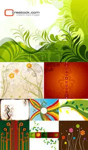 Crestock Flower Patterns #2