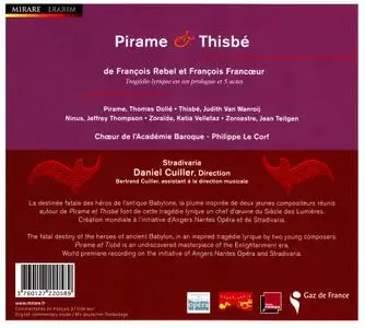 Daniel Cuiller, Stradivaria, Chœur de l’Académie Baroque - Rebel et Francœur: Pirame & Thisbé (2008)