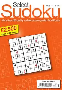 Select Sudoku – 08 February 2018