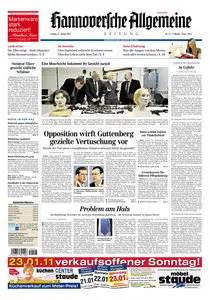Hannoversche Allgemeine Zeitung - 21.01.2011