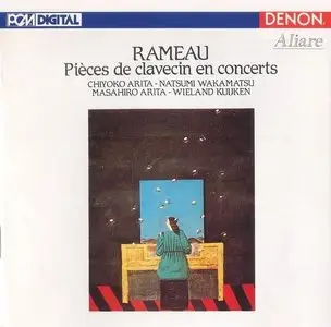 Jean Philippe Rameau – Pieces de Clavecin en Concert (1991)