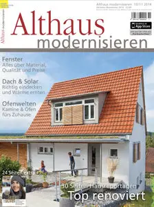 Althaus modernisieren Magazin Oktober November No 10 11 2014