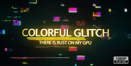 Colorful Glitch Reveal HD - Project for After Effects (VideoHive)