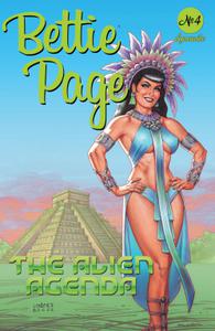 Bettie Page and the Alien Agenda 004 (2022) (5 covers) (Digital) (DR &amp;amp; Quich-Empire