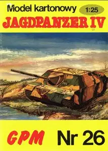 Model Kartonowy №26 - JagdPanzer IV
