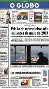 Jornal O Globo - 28 de outubro de 2012 - Domingo