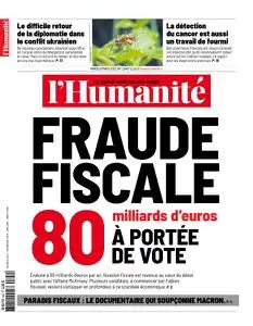 L’Humanite - 29 Mars 2022