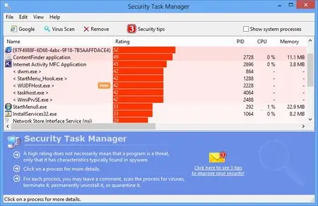 Security Task Manager 2.1f DC 17.02.2016 + Portable