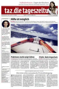 Tageszeitung TAZ vom 17 April 2015