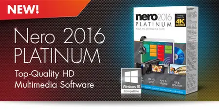 Nero 2016 Platinum v17.0.02300 Multilingual with Content Pack