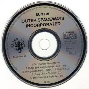 Sun Ra - Outer Spaceways Incorporated (1968) {Black Lion BLCD760191 rel 1993}