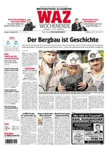 WAZ Westdeutsche Allgemeine Zeitung Essen-Postausgabe - 22. Dezember 2018