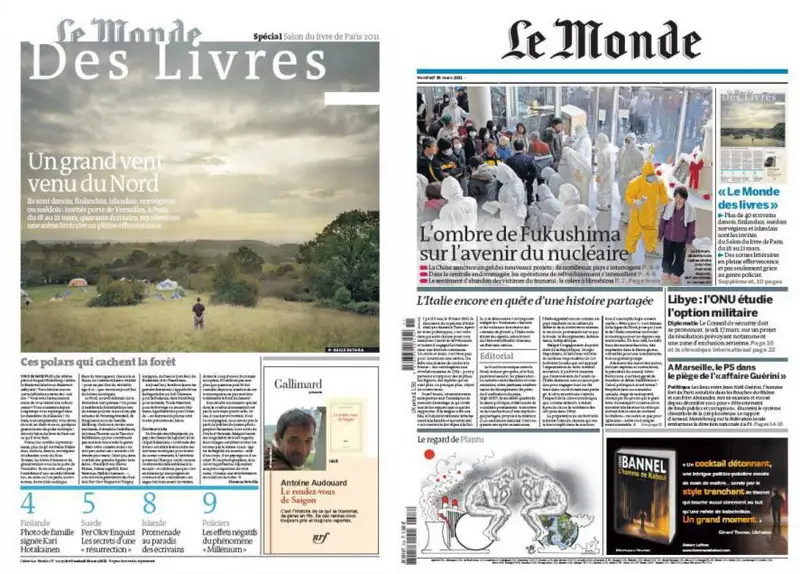 LE MONDE & Supplément Livres - Vendredi, 18 mars 2011