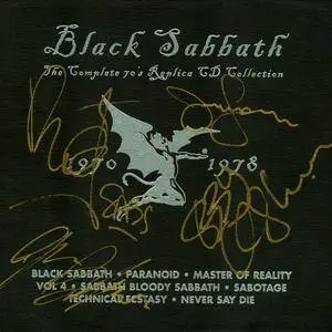 Black Sabbath - The Complete 70's Replica CD Collection 1970-1978 (2001) 8-CD Box Set