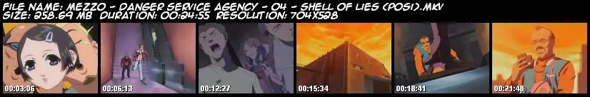 Mezzo - Danger Service Agency - First 5 Episodes