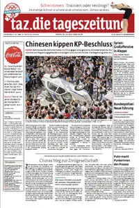 Tageszeitung TAZ vom 30 Juli 2012