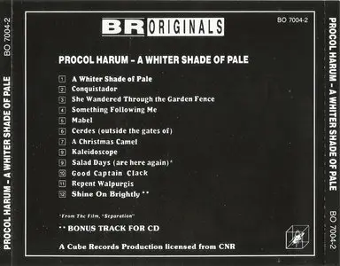 Procol Harum - A Whiter Shade Of Pale (1967) Re-up