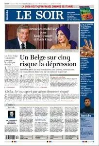 Le Soir du 22 23 Septembre 2014