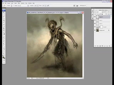 The Art of Daarken (Video Tutorials Collection) (2010-2013)