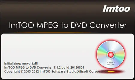 ImTOO MPEG to DVD Converter 7.1.2.20120801