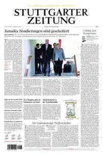 Stuttgarter Zeitung Stadtausgabe (Lokalteil Stuttgart Innenstadt) - 20. November 2017
