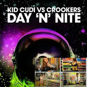 Kid Cudi vs Crookers - Day 'N' Nite [HD]