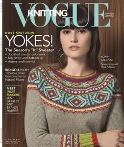 Vogue Knitting - January 2018