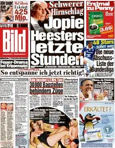 Bild Zeitung vom 27. Dezember 2011