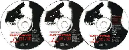 Eurythmics - Live 1983-1989 (1993) 3 CDs Limited Edition