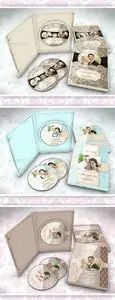 GraphicRiver 5 Beautiful Wedding DVD Ver 3.0