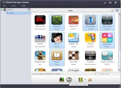 Xilisoft iPad Apps Transfer 1.0.0 Build 20120803