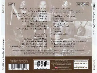 Family - A Song For Me & Anyway... (2009)
