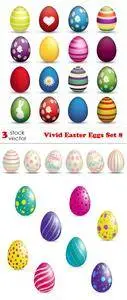 Vectors - Vivid Easter Eggs Set 8