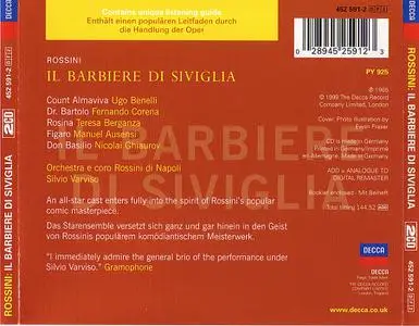 Silvio Varviso, Orchestra e Coro Rossini di Napoli - Gioacchino Rossini: Il Barbiere di Siviglia (1999)