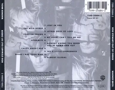 Rod Stewart - Out Of Order (1988)