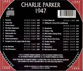 Charlie Parker - Charlie Parker: 1947 (1998) [The Chronological Classics, 1000]