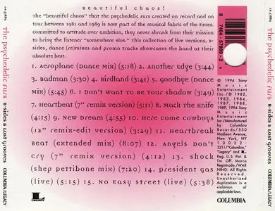 The Psychedelic Furs - Here Came The Psychedelic Furs B-Sides & Lost Grooves (1994, Compilation)