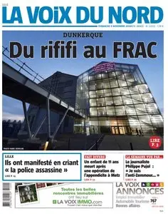 La Voix du Nord Du Dimanche 9 Novembre 2014