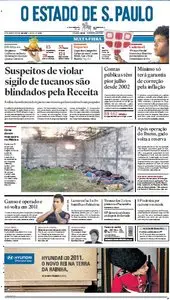 Jornal O Estado de SP em PDF, Sexta, 27 de Agosto de 2010