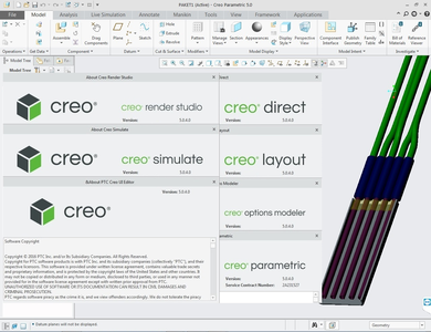 PTC Creo v5.0.4.0 with HelpCenter Multilingual