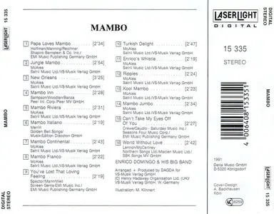 Enrico Domingo & His Big Band – Strictly Dancing Mambo (1991)