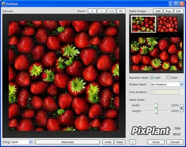 Pixplant v1.2.16 Sofware and Photoshop