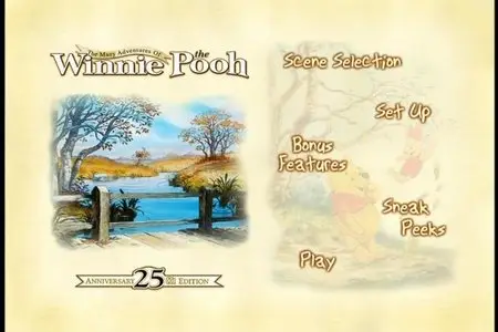Walt Disney. The Many Adventures of Winnie the Pooh (1977) [25th Anniversary Edition]