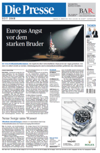 Die Presse, 25.  Januar 2014