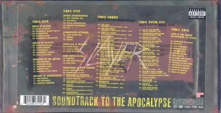 Slayer - Soundtrack To The Apocalypse (2003) [4CD + DVD Limited Edition Box Set]