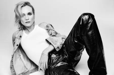 Diane Kruger by Johnny Kangasniemi for ELLE France January 12, 2018