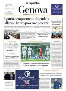 la Repubblica Genova - 11 Febbraio 2024