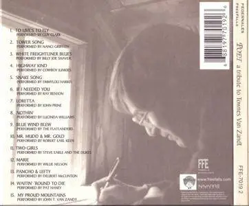 Various Artists - Poet: A Tribute To Townes Van Zandt (2001) (FreeFalls FFE-7019-2 U.S. Pressing}